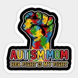 Autism mom Sticker